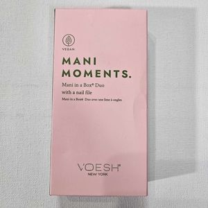 VOESH New York Mani Moments,‎ Mani In A Box Duo with Nail File New Vegan Organic